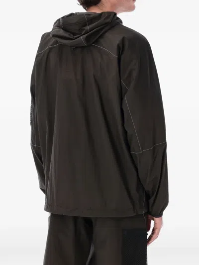 And Wander Ripstop Jacket In Brown