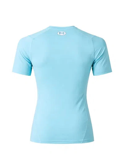 Under Armour Logo-print T-shirt In Blue