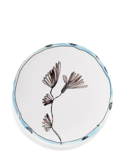 Serax Floral-print Tableware In White