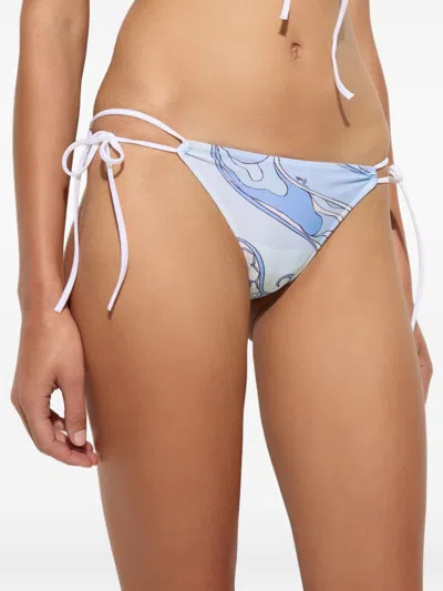 Pucci Bikini Bottom In Blue