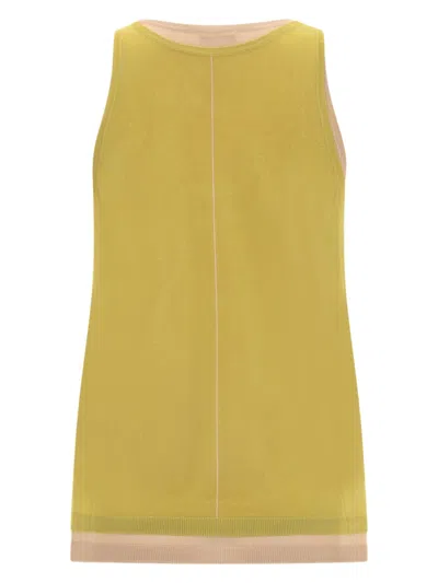 Paul Smith Canotta In Rayon In Gold