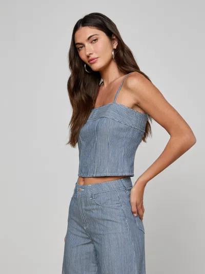 L'agence Arlin Tank In Blue
