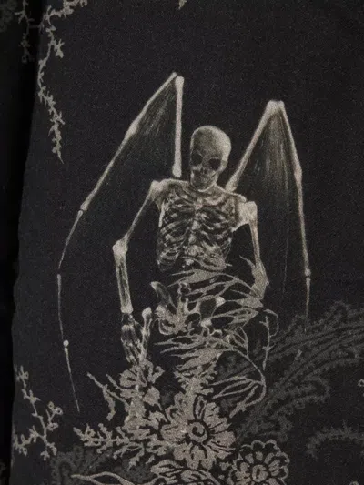 Our Legacy Mens Death Paisley Print Graphic-print Short-sleeve Cotton And Linen Shirt In Multi