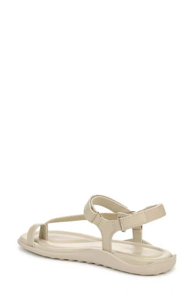 Vince Summer Toe Loop Sandal In Silver