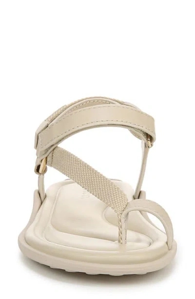Vince Summer Toe Loop Sandal In Silver