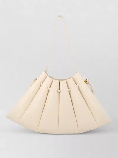 Themoirè Soft Structure Pleated Shoulder Strap Bag