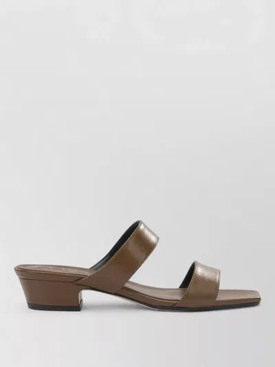 Aeyde Kemi Nappa Leather Tobacco Sandals Tobacco In Brown
