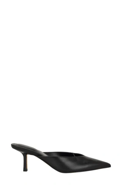 Calvin Klein Camily Pointed Toe Mule In Black