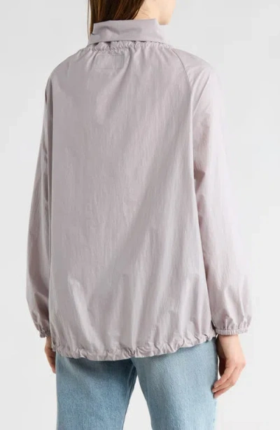 Bernardo Windbreaker Jacket In Gray