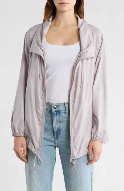 Bernardo Windbreaker Jacket In Gray