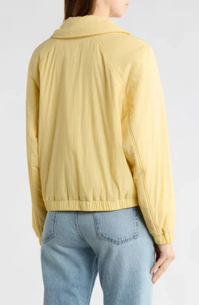 Bernardo Cloud Bomber Jacket In Yellow