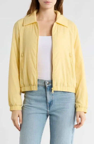 Bernardo Cloud Bomber Jacket In Yellow