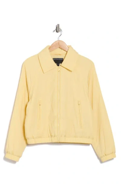 Bernardo Cloud Bomber Jacket In Yellow