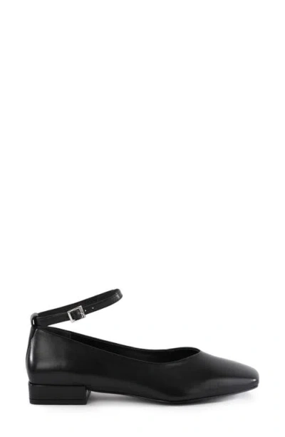 Seychelles Pumpkin Ankle Strap Square Toe Pump In Black