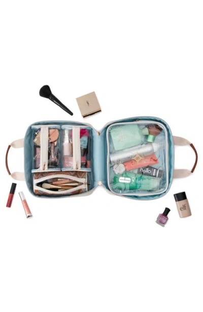 Stephanie Johnson Tropea Onyx Martha Large Brief Makeup Case In Multi