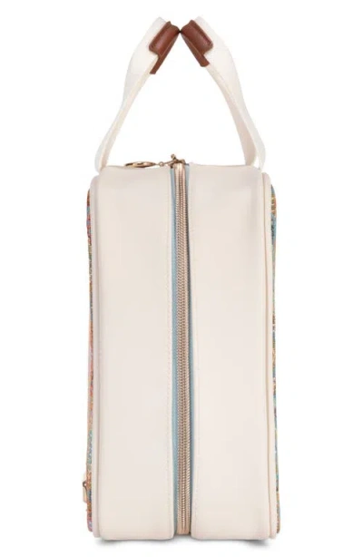Stephanie Johnson Tropea Onyx Martha Large Brief Makeup Case In Multi