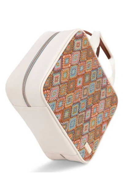 Stephanie Johnson Tropea Onyx Martha Large Brief Makeup Case In Multi