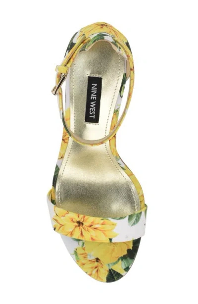 Nine West Pruce Ankle Strap Sandal In Multi