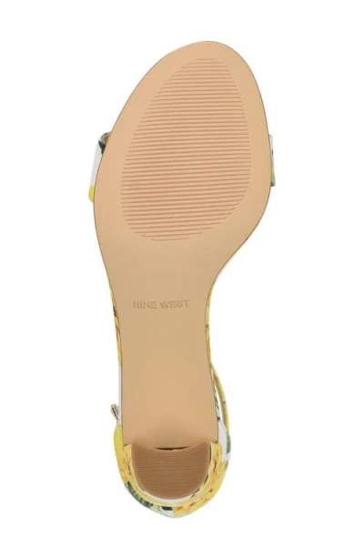 Nine West Pruce Ankle Strap Sandal In Multi