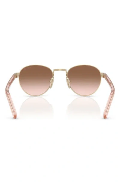 Prada 49mm Gradient Phantos Sunglasses In Gold