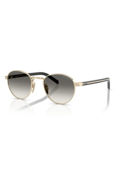 Prada 49mm Gradient Phantos Sunglasses In Gold