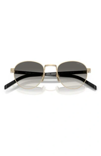 Prada 49mm Gradient Phantos Sunglasses In Gold