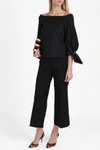 ROSETTA GETTY Cropped Flare Trousers