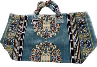 Puebco Polyester Cotton Rug Fabric Bag In Multi