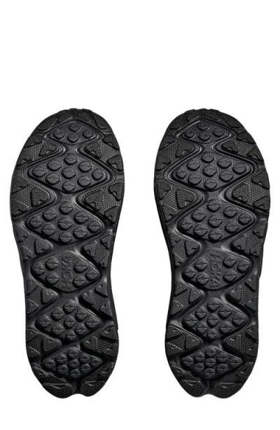 Hoka Ora Primo Ext Rubber-trimmed Suede Slip-on Sneakers In Black