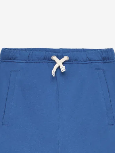 Palm Angels Simple Shorts In Blue