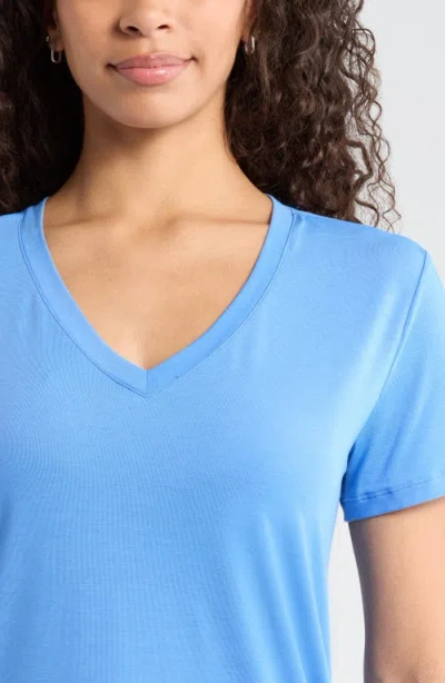 Zella Breathe Active T-shirt In Blue