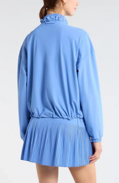 Zella Transit Pullover Jacket In Blue