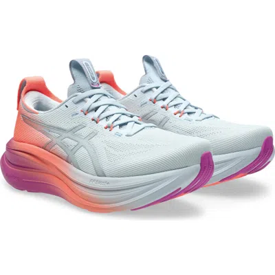 Asics Gel-nimbus 28 Shoes Grey Pink Ss26 Women In Multi