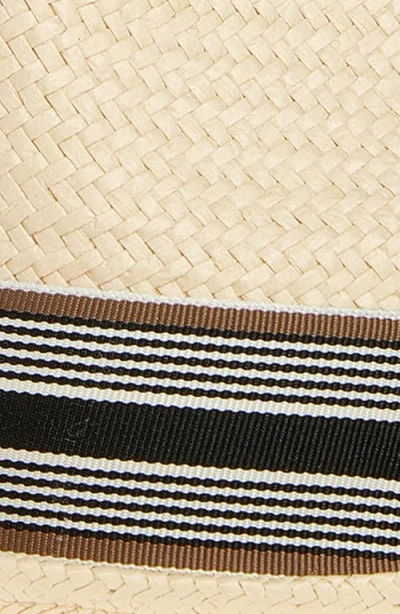 Nordstrom Packable Straw Fedora In Neutral