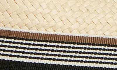 Nordstrom Packable Straw Fedora In Neutral