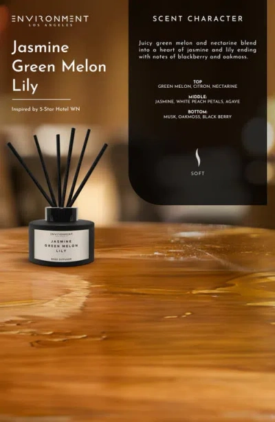 Environment Inspired By 5-star Resort Scents Diffuser In Black