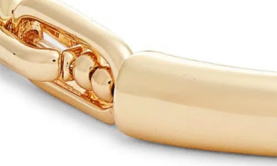 Nordstrom Hammered Tube Stretch Bracelet In Pattern