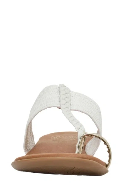Andre Assous André Assous Neo Toe Loop Sandal In White