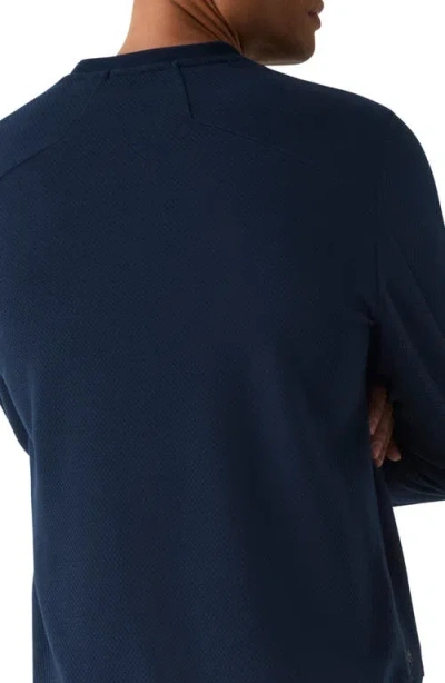 Greyson Troy Performance Sweatshirt In Blue