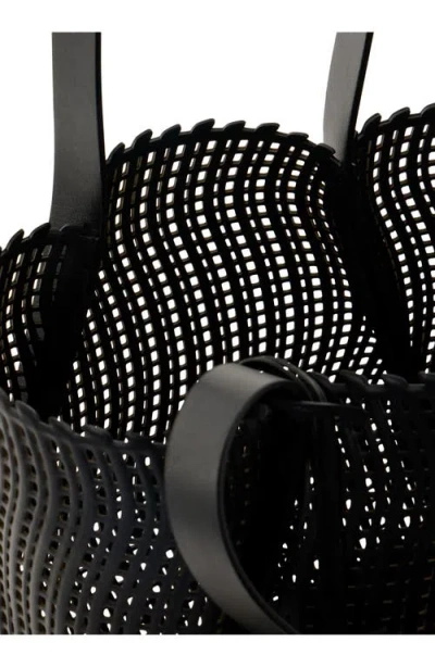 Akris Medium Alex Tote In Black