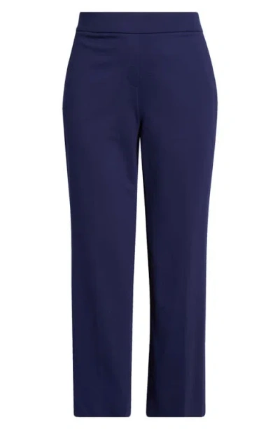 Ak Anne Klein Pull On Pants In Blue