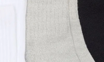 Zella Assorted 3-pack Half Crew Socks In Multi