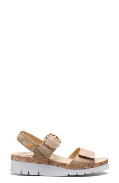 Samuel Hubbard Portola Two Strap Sandal In Multi