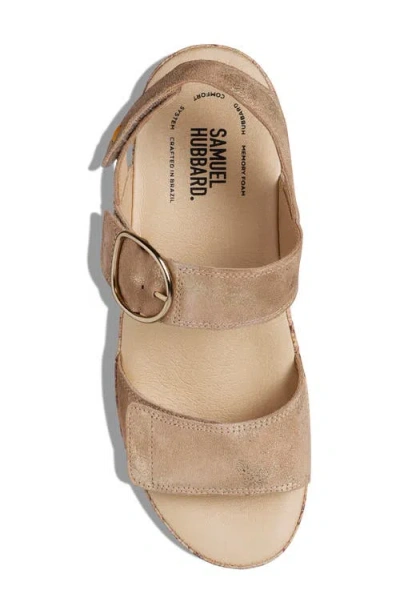 Samuel Hubbard Portola Two Strap Sandal In Multi