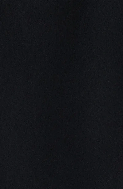 Frame Double Face Wool Shirt Jacket In Blue