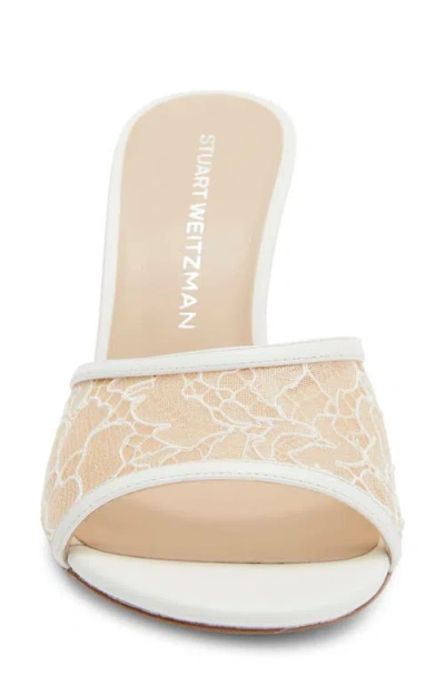 Stuart Weitzman Bare It All Slide Sandal In Multi