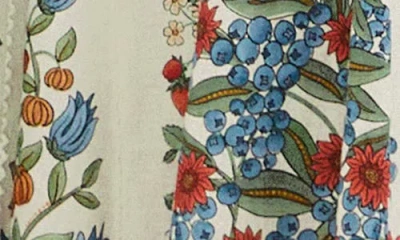 Farm Rio Fruit Beauty Maxi Dress Fruit Beauty Off-white In Multi