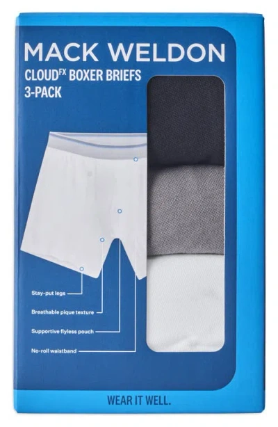 Mack Weldon 3-pack Cloud Fx Boxer Briefs In Multi