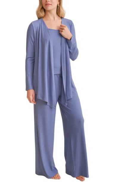 Fleur't Open Front Cardigan In Multi