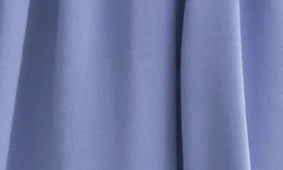 Fleur't Iconic Short Robe In Blue